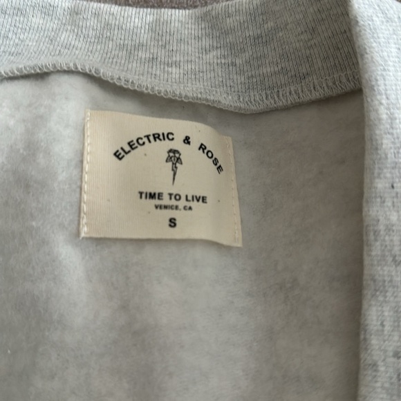 ELECTRIC & ROSE ULTRA SOFT Fleece Lined Button Down V Neck Jumpsuit (S) BNWT - Picture 10 of 10